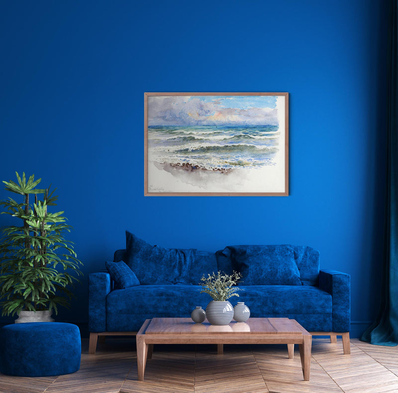In Pwllheli, N. Wales – Kunstdruck von George Elbert Burr — Ansicht 2