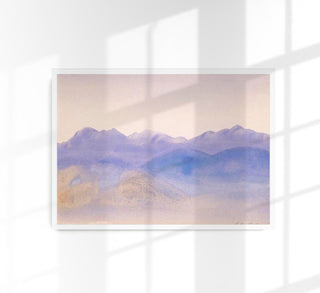 Blue Mist Poster – Watercolor Impressionism by Arthur B Davies