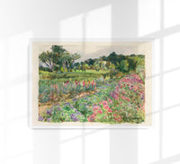 Parmelee Estate in Bloom – Art Print by Dora Louise Murdoch — Ansicht 1