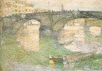 Ponte Santa Trinità by Frederick Childe Hassam – Kunstdruck Impressionismus — Ansicht 4
