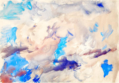 Sky – Fine Art Print von John Singer Sargent | Aquarell Landschaft