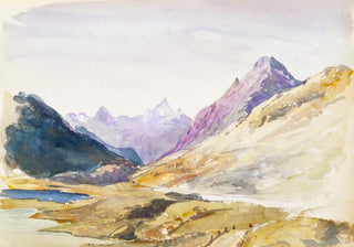 Switzerland 1869 Sketchbook by John Singer Sargent – Fine Art Print | UV-resistent | Klassische Landschaftskunst