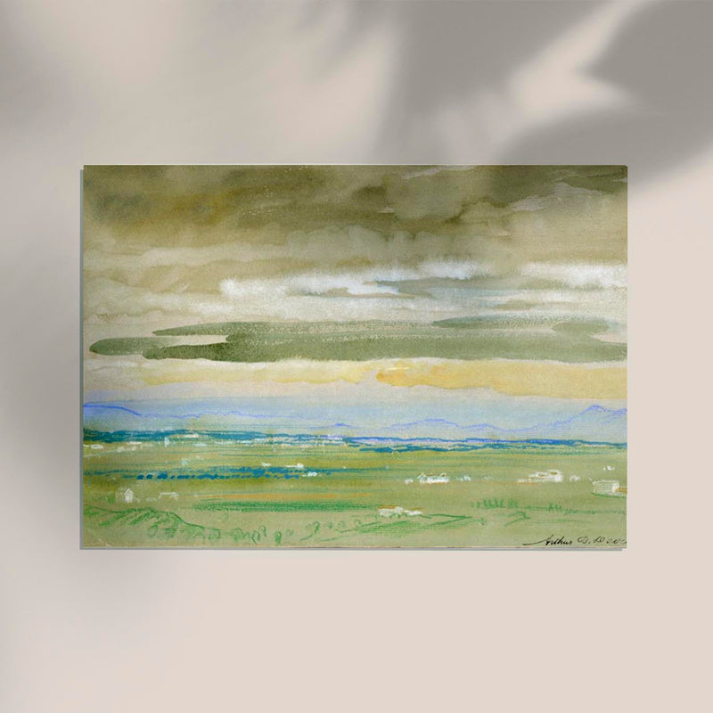 Vega by Arthur B Davies – Art Print Watercolor Landscape — Ansicht 3