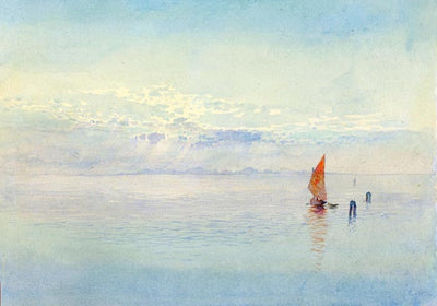 Venice (June 23, 1900) by George Elbert Burr – Kunstdruck Poster