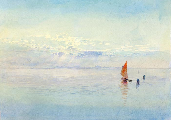 Venice (June 23, 1900) by George Elbert Burr – Kunstdruck Poster — Ansicht 4
