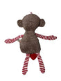 Organic Baby Musical Toy Monkey - Organic Cotton Plush with Virgin Wool