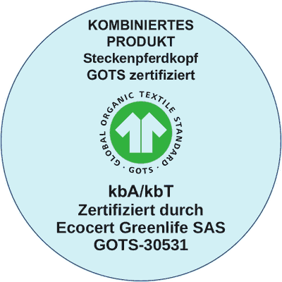 Bio Hobby Horse Zimtstern mit Gebiss – handgefertigt Deutschland — Ansicht 6