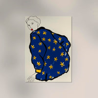 Blue Pullover Art Print – Patroa Studio Kunstdruck Berlin — Ansicht 3