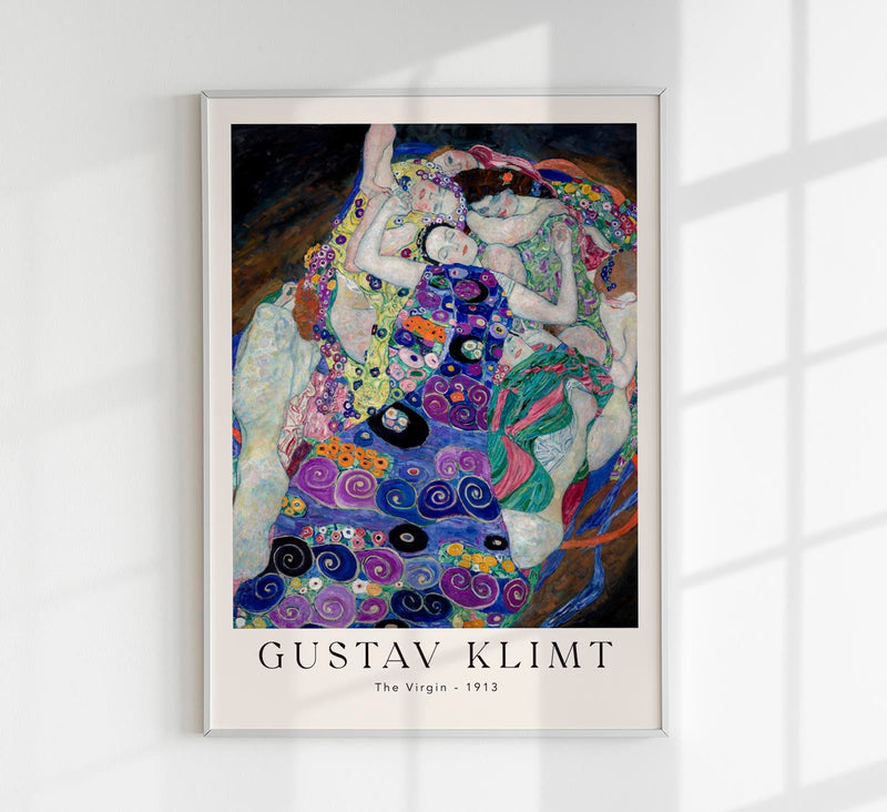 The Virgin – Gustav Klimt Exhibition Poster | Fine Art Print Premium — Patroa Studio