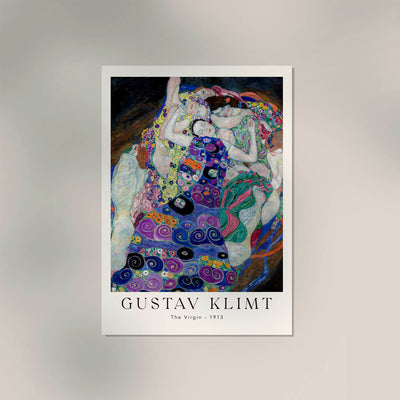 The Virgin – Gustav Klimt Exhibition Poster | Fine Art Print Premium