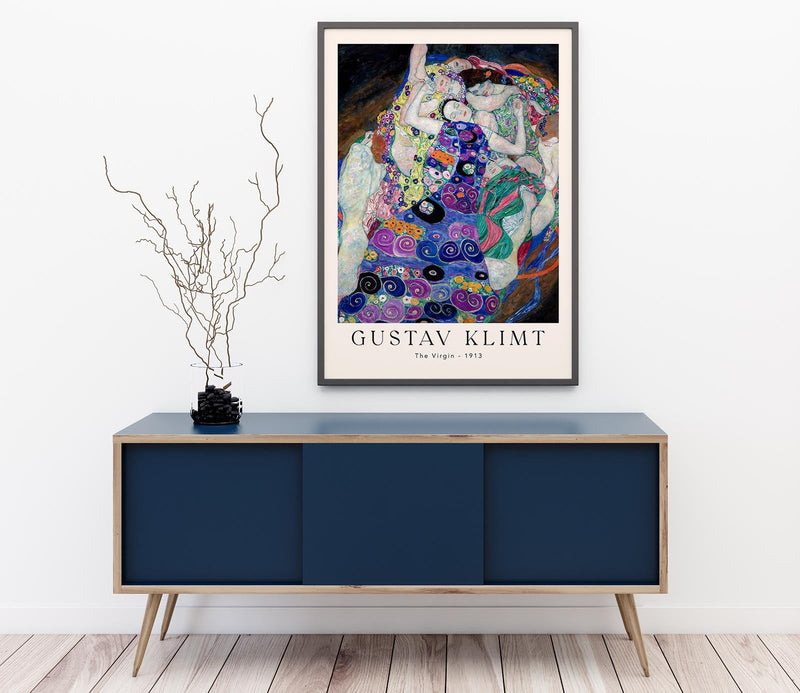 The Virgin – Gustav Klimt Exhibition Poster | Fine Art Print Premium — Ansicht 2