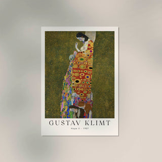 Hope II by Gustav Klimt – Exhibition Poster | Fine Art Print | UV-beständig