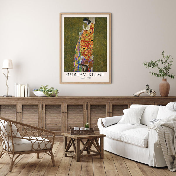 Hope II by Gustav Klimt – Exhibition Poster | Fine Art Print | UV-Resistant