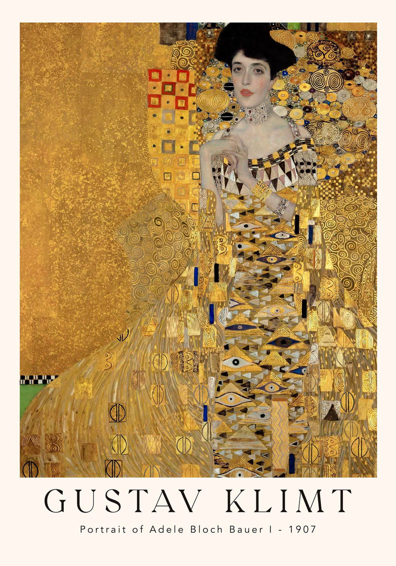 Portrait of Adele Bloch-Bauer – Fine Art Print UV-Resistant Gustav Klimt Poster — Ansicht 4