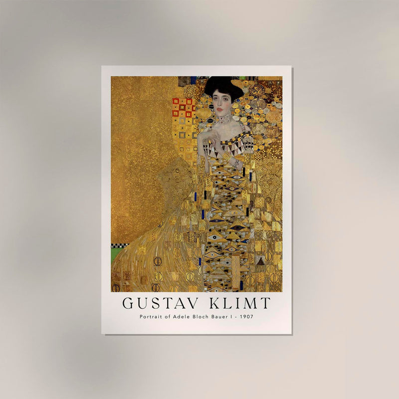 Portrait of Adele Bloch-Bauer – Fine Art Print UV-Resistant Gustav Klimt Poster — Ansicht 3