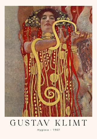 Hygieia by Gustav Klimt – Exhibition Poster | Fine Art Print | UV-beständig