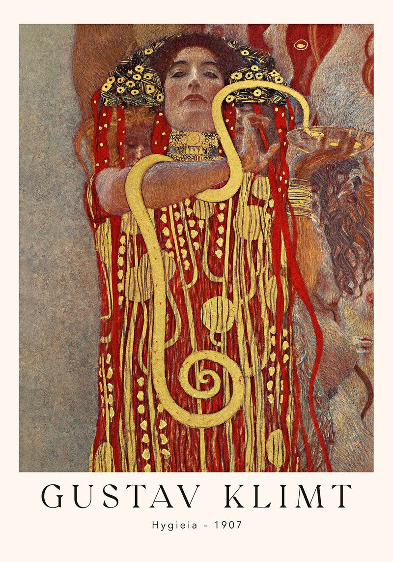 Hygieia by Gustav Klimt – Exhibition Poster | Fine Art Print | UV-beständig — Ansicht 4