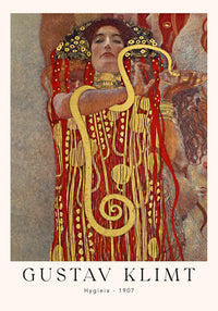 Hygieia by Gustav Klimt – Exhibition Poster | Fine Art Print | UV-beständig — Ansicht 4