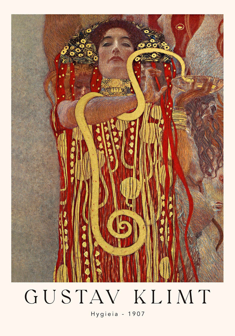 Hygieia by Gustav Klimt – Exhibition Poster | Fine Art Print | UV-beständig — Ansicht 4
