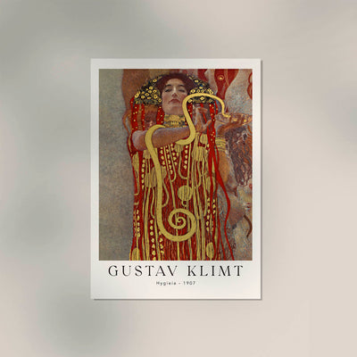 Hygieia by Gustav Klimt – Exhibition Poster | Fine Art Print | UV-beständig