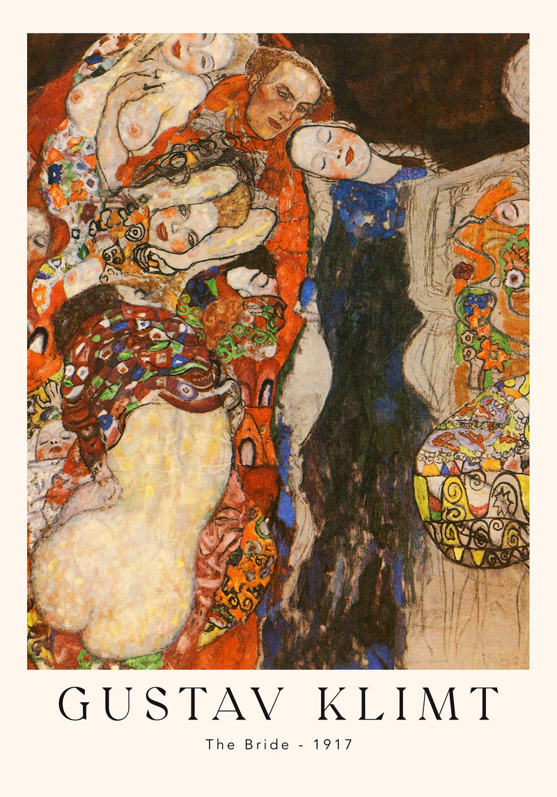 The Bride by Gustav Klimt Exhibition Poster – Fine Art Print UV-resistent — Ansicht 4