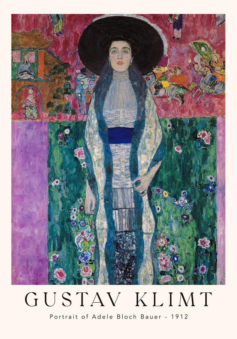 Portrait of Adele Bloch-Bauer Fine Art Print – UV-resistant Archival Ink, Klimt Poster — Ansicht 4