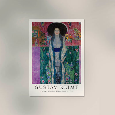 Portrait of Adele Bloch-Bauer Fine Art Print – UV-resistant Archival Ink, Klimt Poster