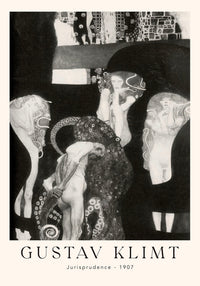Jurisprudence – Fine Art | Canvas | Gustav Klimt Exhibition Poster — Ansicht 4