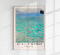 Attersee by Gustav Klimt Exhibition Poster – Fine Art Print Art Nouveau