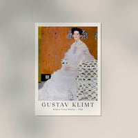 Portrait of Fritza Riedler by Gustav Klimt Exhibition Poster – Fine Art Print — Ansicht 3