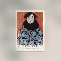 Portrait of Johanna – Fine Art Print UV-resistant Klimt Poster — Ansicht 3