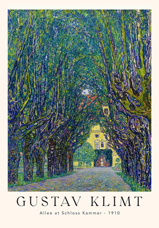 Allee at Schloss Kammer – Gustav Klimt | Kunstposter | Wiener Secession