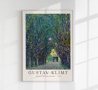 Avenue at Schloss Kammer – Gustav Klimt Art Poster | Fine Art Print — Ansicht 1