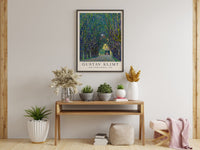 Avenue at Schloss Kammer – Gustav Klimt Art Poster | Fine Art Print — Ansicht 2