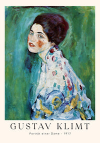 Portrait of a Lady – Fine Art Print | Gustav Klimt Poster | Premium Quality — Ansicht 4