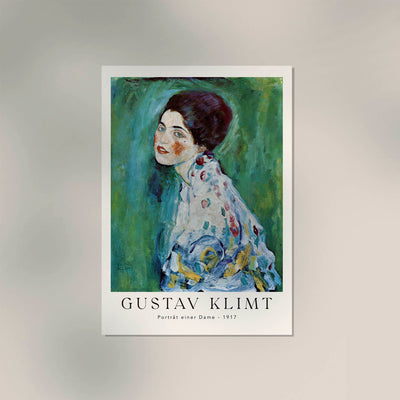 Portrait of a Lady – Fine Art Print | Gustav Klimt Poster | Premium Quality
