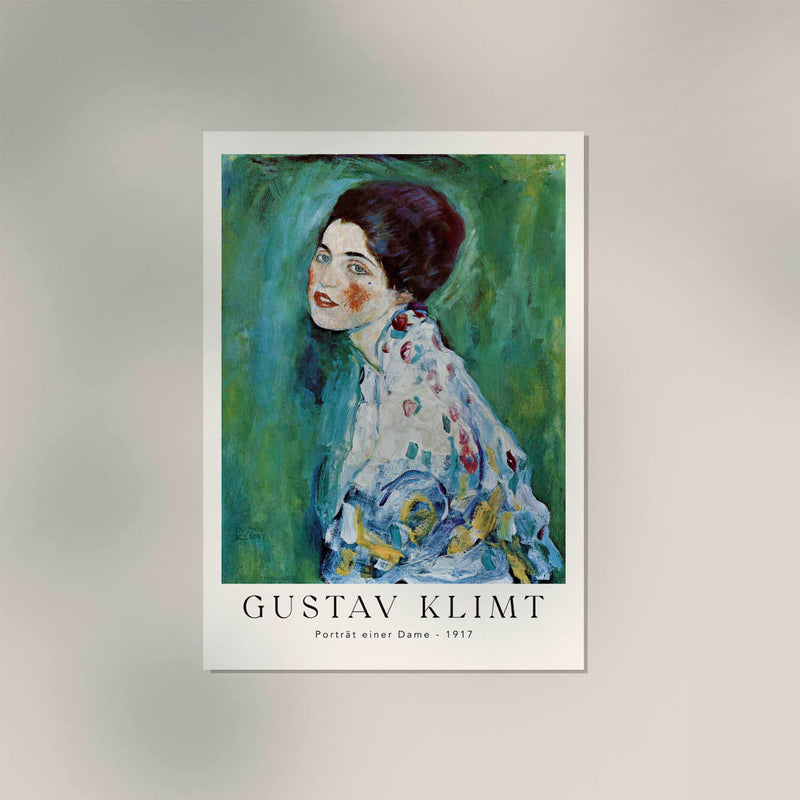 Portrait of a Lady – Fine Art Print | Gustav Klimt Poster | Premium Quality — Ansicht 3