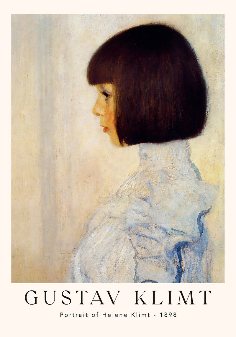 Portrait of Helene Klimt – Fine Art Print UV-Resistant Gustav Klimt Poster — Ansicht 4
