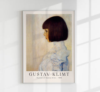 Portrait of Helene Klimt – Fine Art Print | UV-Resistant | Gustav Klimt Poster