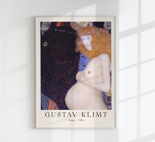 Hope by Gustav Klimt – Exhibition Poster | Fine Art Print | UV-beständig