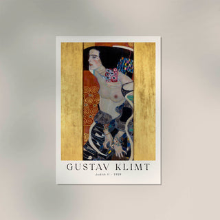 Judith II – Fine Art | Canvas | Gustav Klimt Exhibition Poster