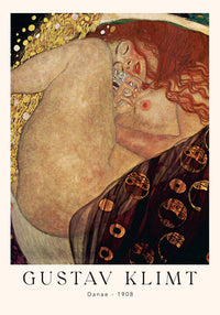 Danae – Gustav Klimt Exhibition Poster | Fine Art Print | Symbolist Portrait — Ansicht 4