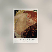 Danae – Gustav Klimt Exhibition Poster | Fine Art Print | Symbolist Portrait — Ansicht 3
