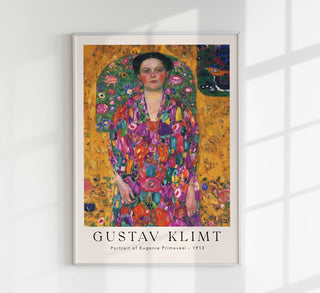 Portrait of Eugenia Primavesi – Fine Art Print | UV-Resistant | Gustav Klimt Poster