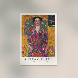 Portrait of Eugenia Primavesi – Fine Art Print | UV-Resistant | Gustav Klimt Poster