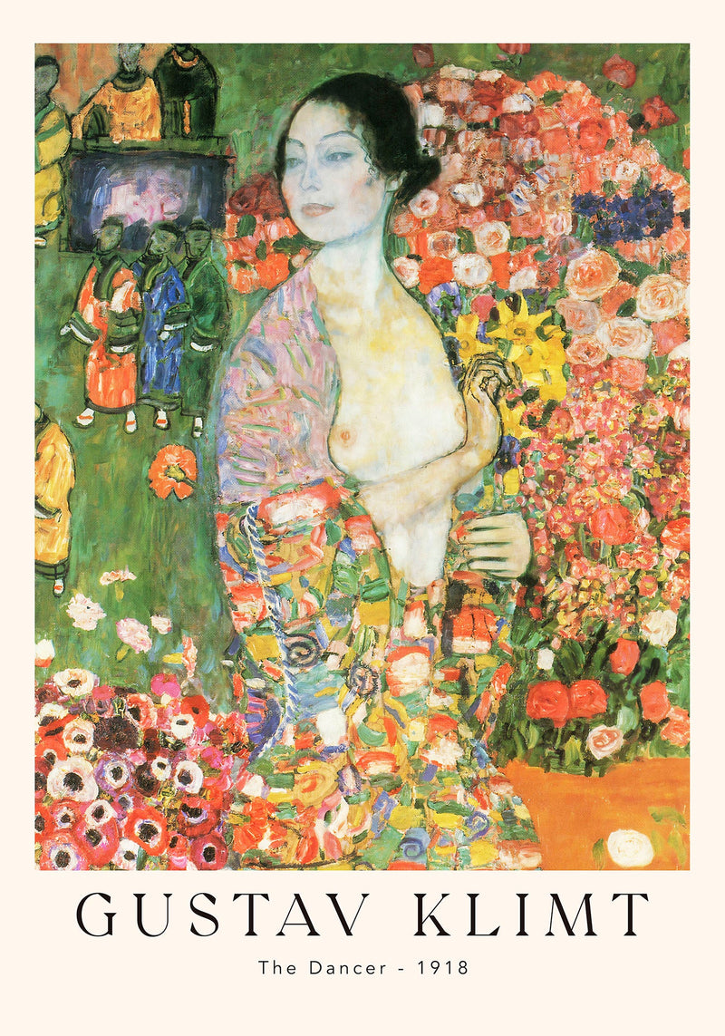 The Dancer by Gustav Klimt Exhibition Poster – Fine Art Print UV-resistent Berlin — Ansicht 4