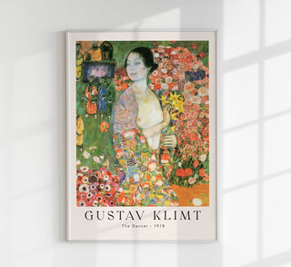 The Dancer by Gustav Klimt Exhibition Poster – Fine Art Print | UV-resistent | Made in Berlin