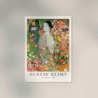 The Dancer by Gustav Klimt Exhibition Poster – Fine Art Print | UV-resistent | Made in Berlin