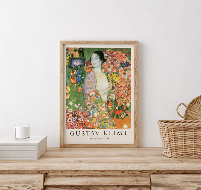 The Dancer by Gustav Klimt Exhibition Poster – Fine Art Print UV-resistent Berlin — Ansicht 2