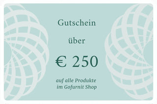 Gofurnit Geschenkgutschein Gofurnit